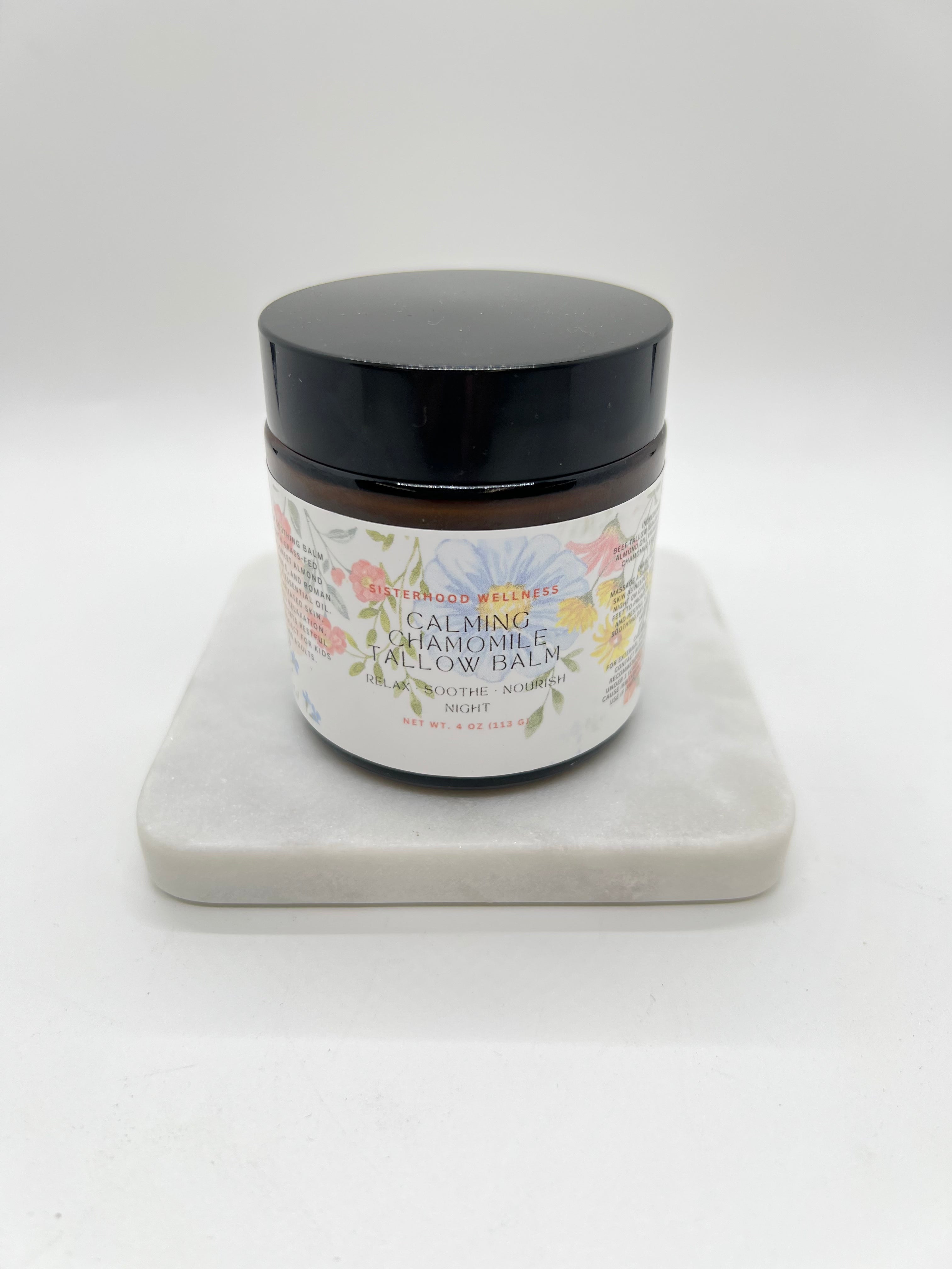 Calming Chamomile Tallow Balm - Beef Tallow
